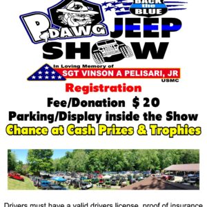Jeep Show Pre-Registration